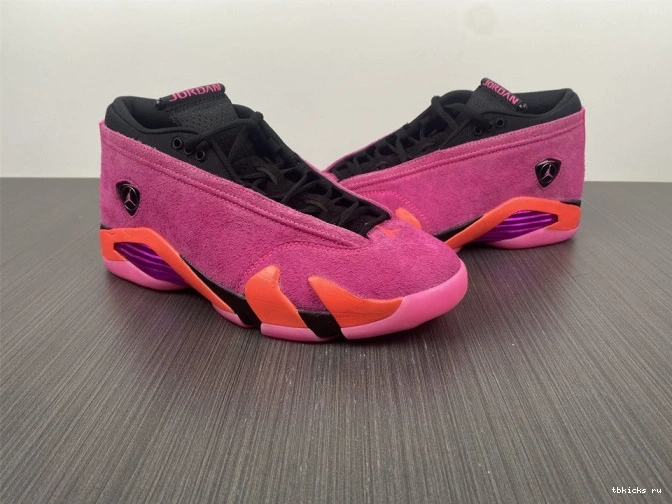 Reps TB Pink Retro DH4121-600 14 (W) Low Shocking Jordan 0806